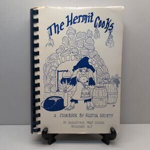 The Hermit Cooks Cookbook Austin Society St Augustine Prep NJ 1992 Recipes